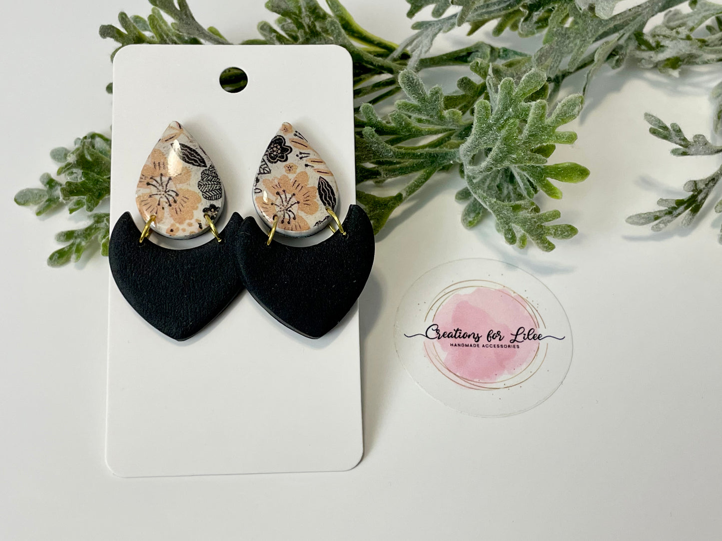 Clay Earrings - Floral Collection