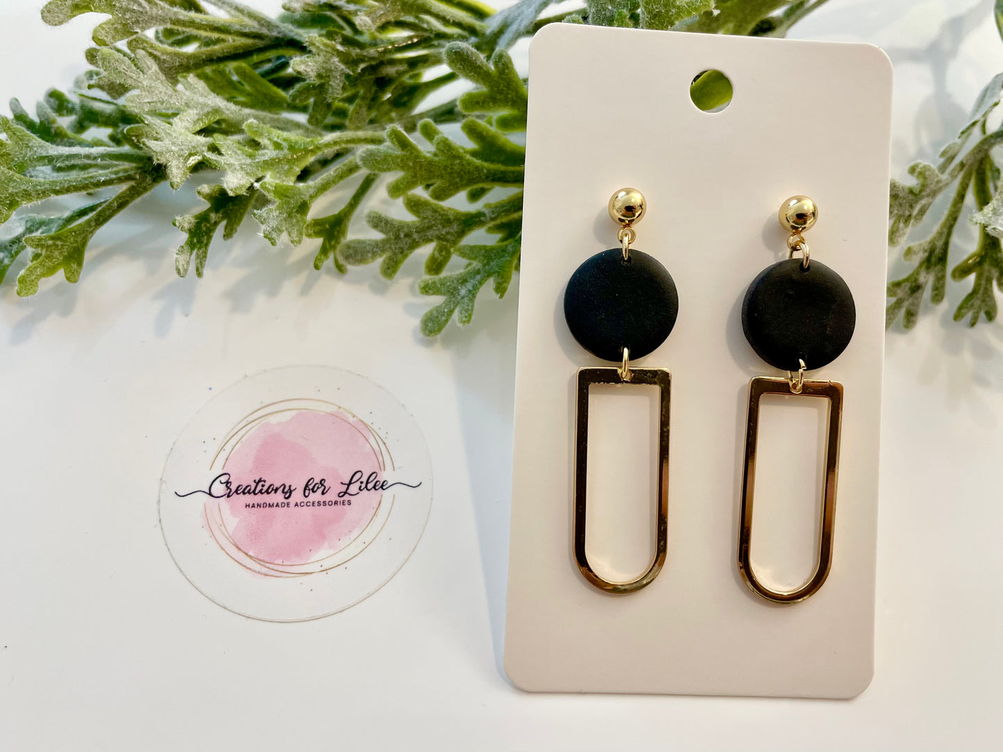 Clay Earrings - Neutral Collection