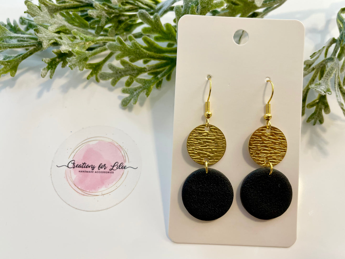Clay Earrings - Neutral Collection