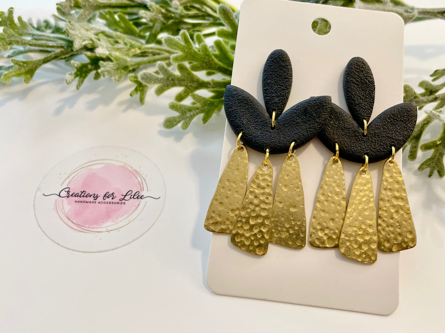 Clay Earrings - Neutral Collection