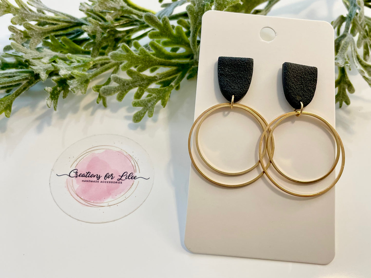 Clay Earrings - Neutral Collection