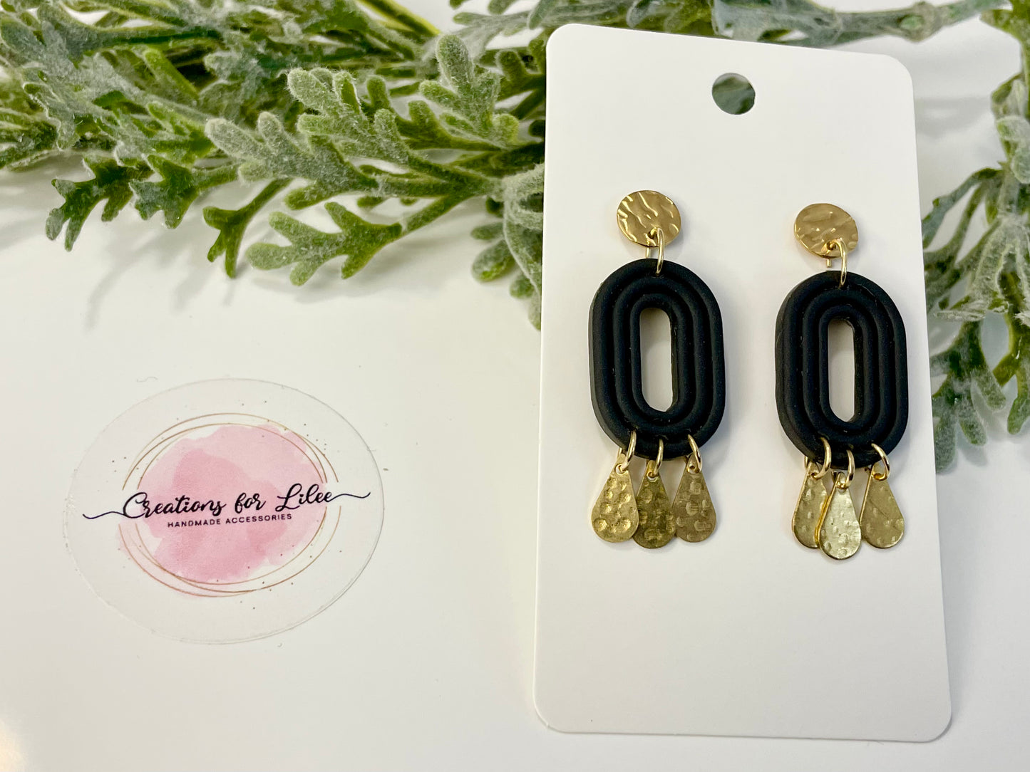 Clay Earrings - Neutral Collection