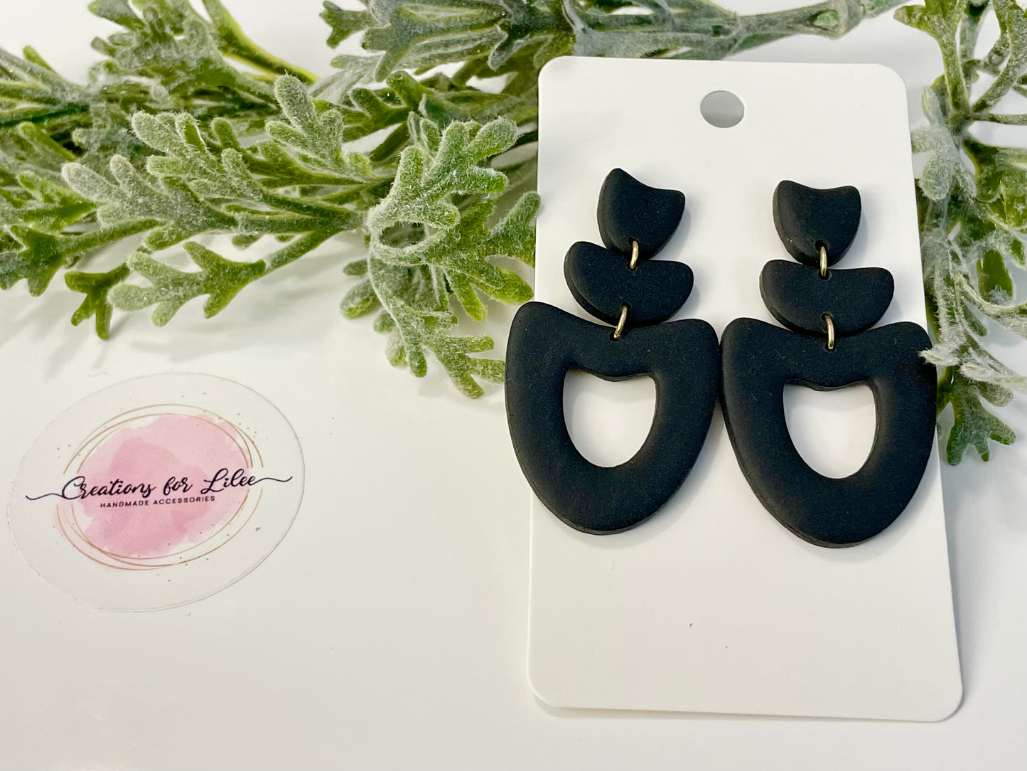 Clay Earrings - Neutral Collection