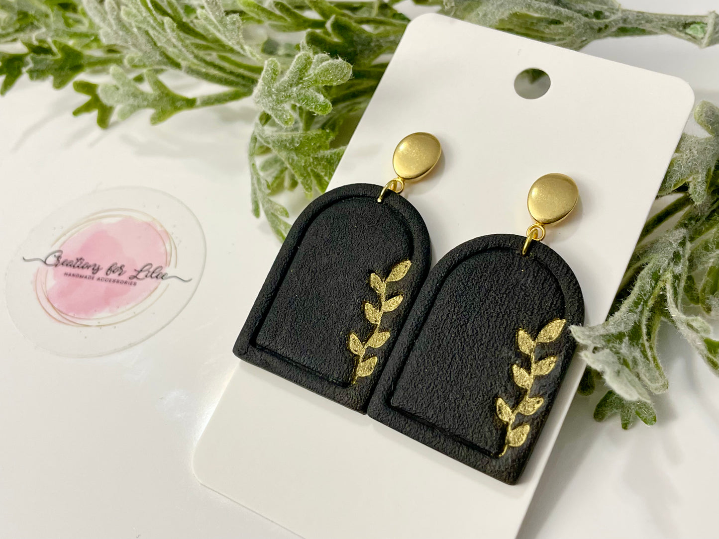 Clay Earrings - Neutral Collection