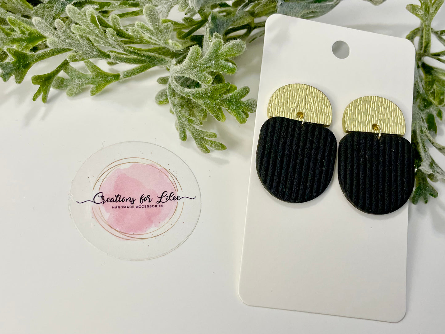 Clay Earrings - Neutral Collection
