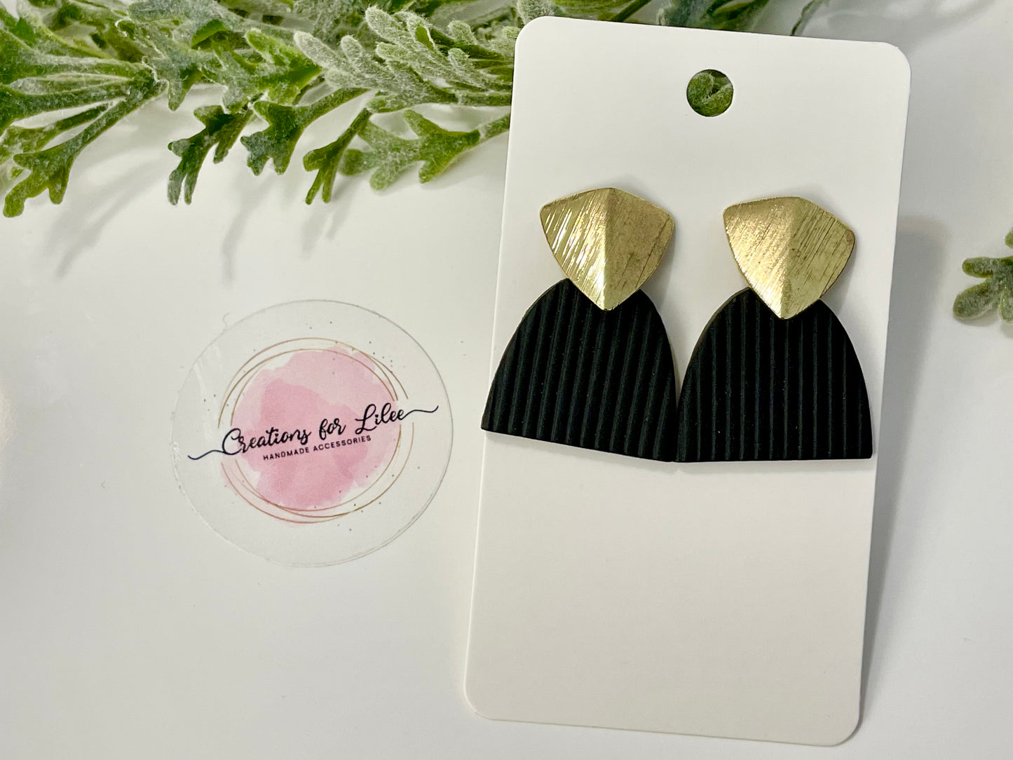 Clay Earrings - Neutral Collection