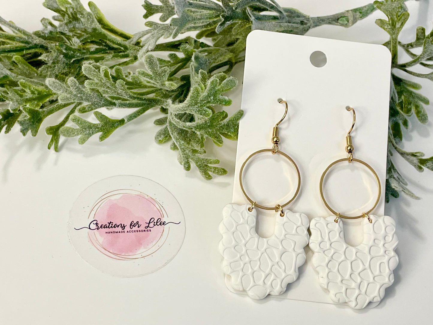 Clay Earrings - Neutral Collection
