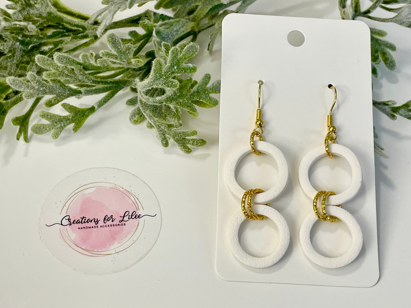 Clay Earrings - Neutral Collection