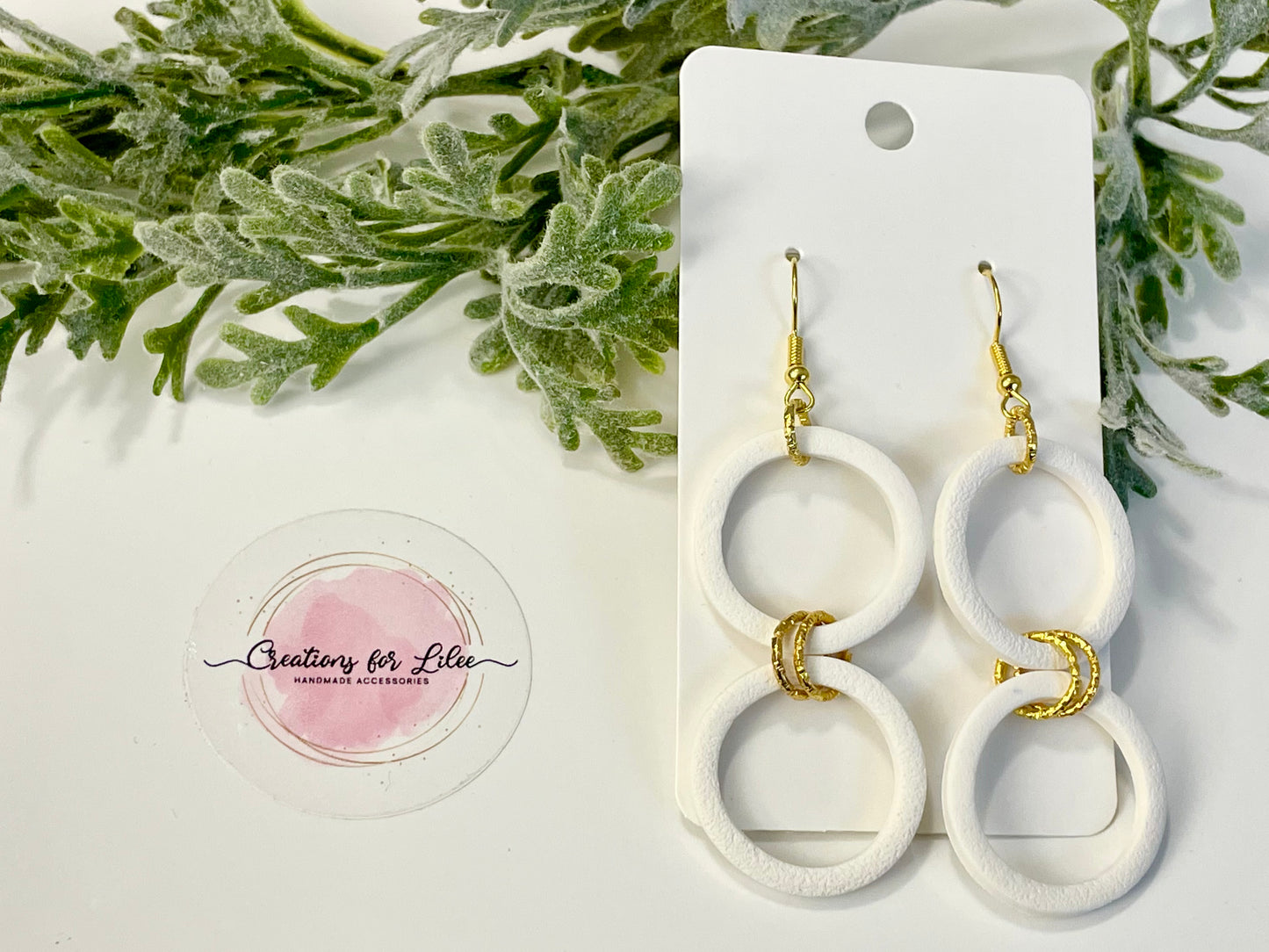 Clay Earrings - Neutral Collection