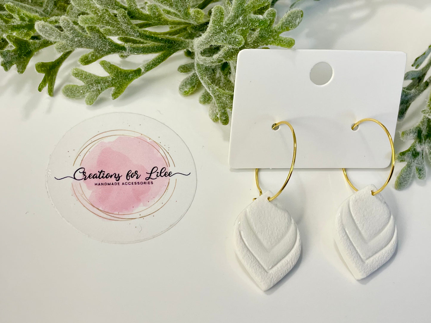 Clay Earrings - Neutral Collection