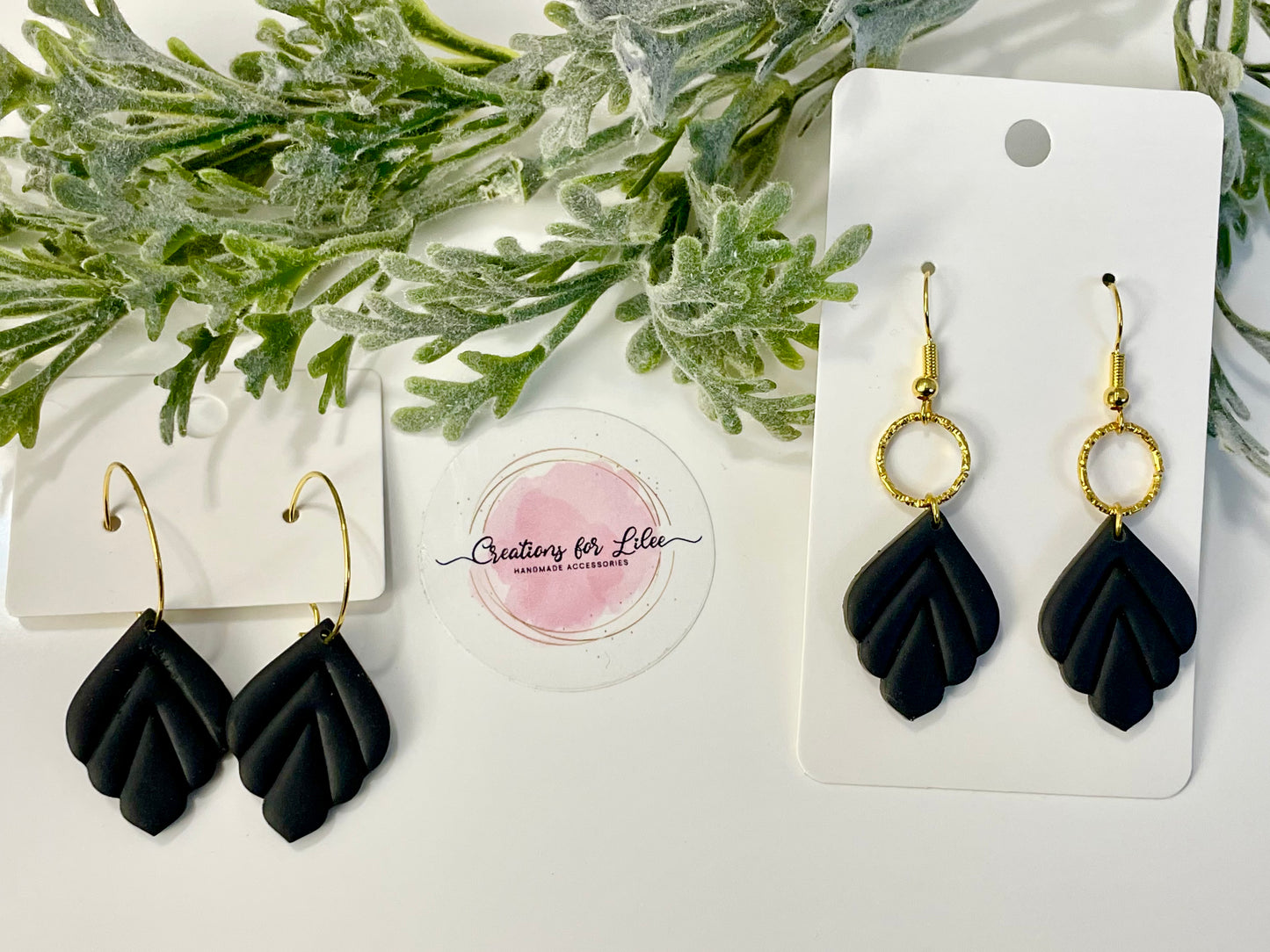 Clay Earrings - Neutral Collection