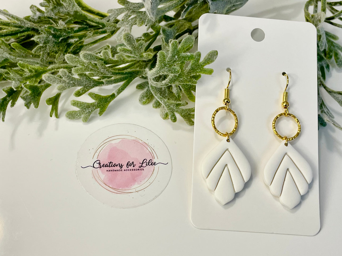 Clay Earrings - Neutral Collection