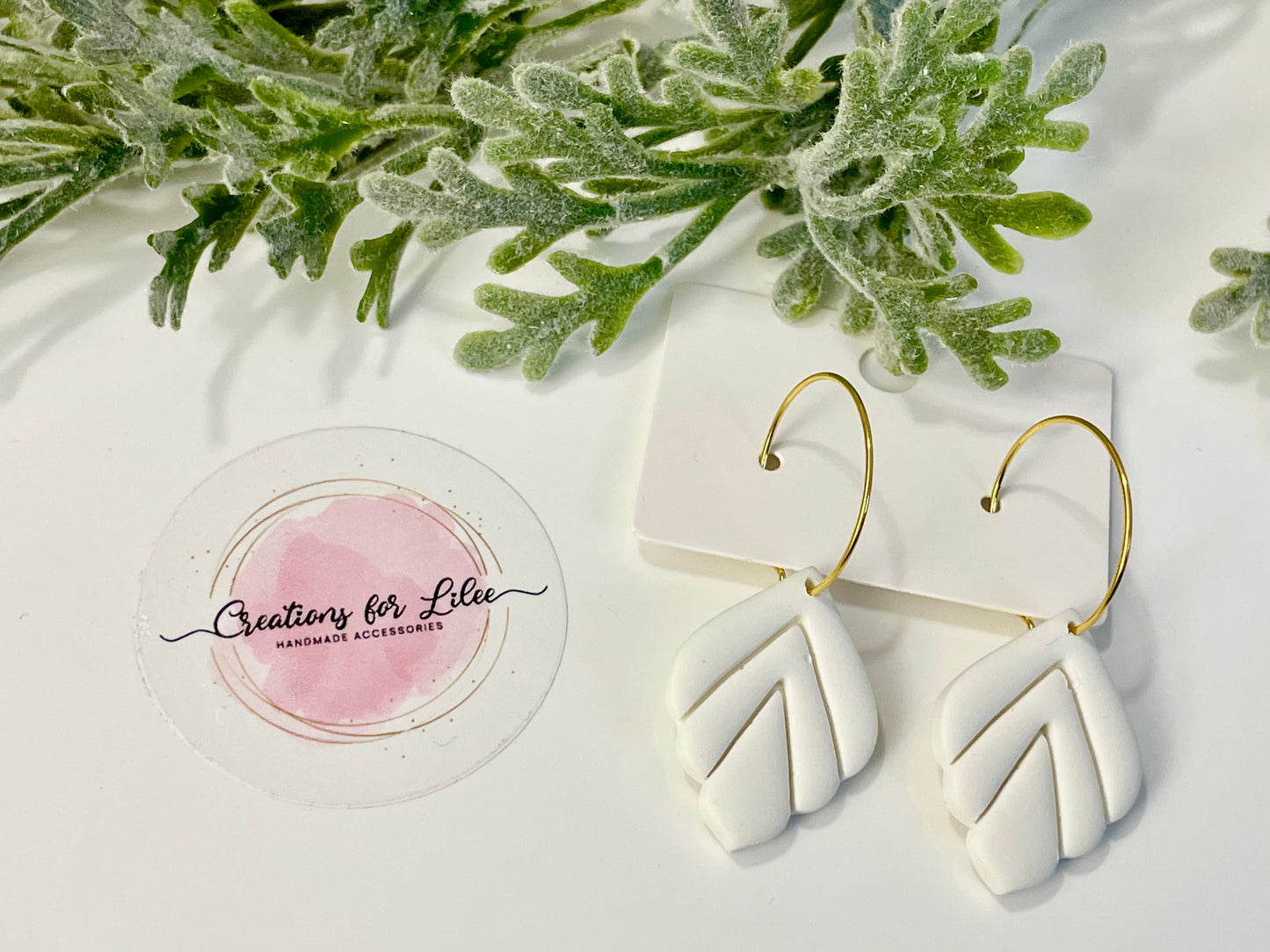 Clay Earrings - Neutral Collection