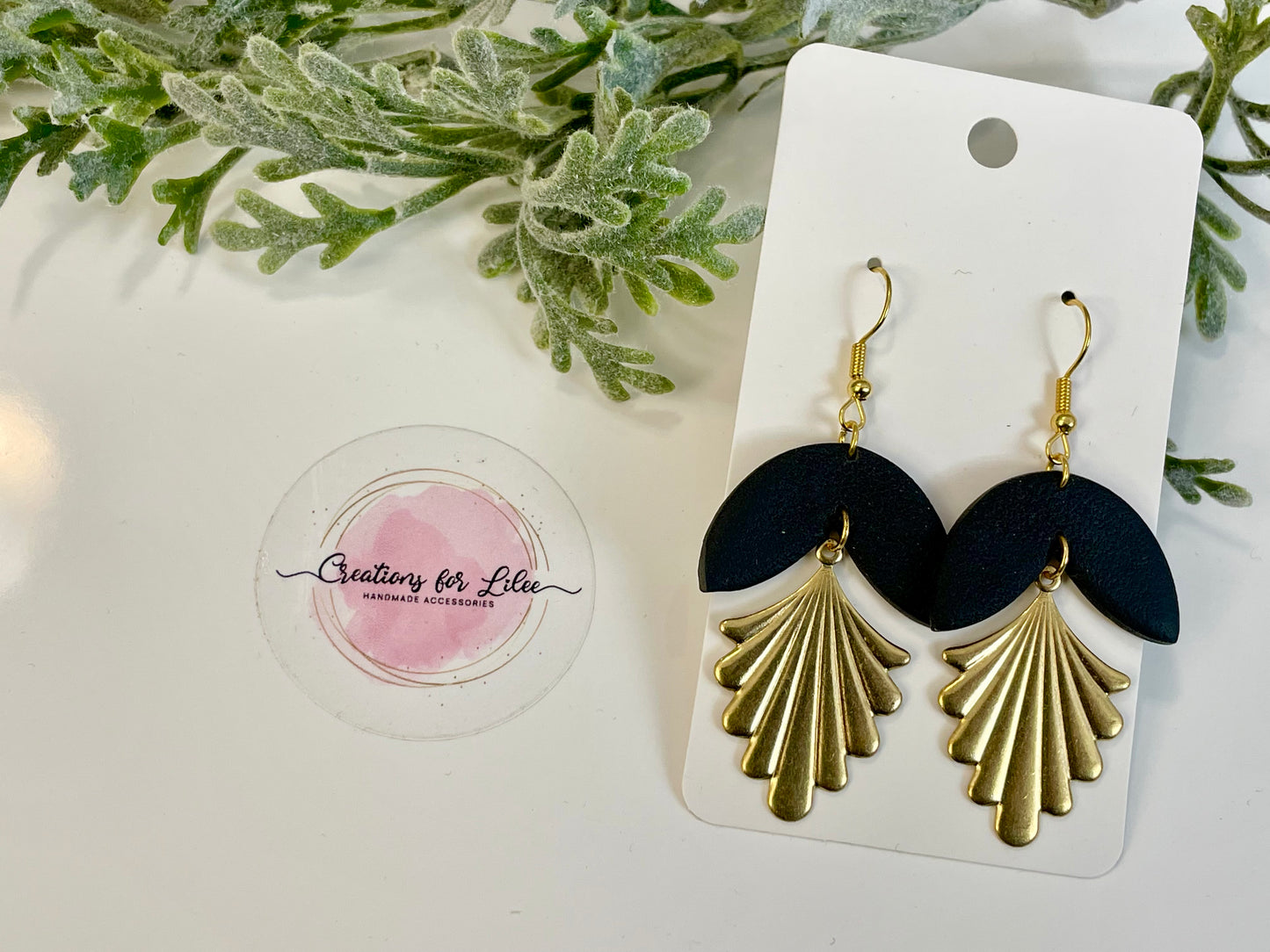 Clay Earrings - Neutral Collection
