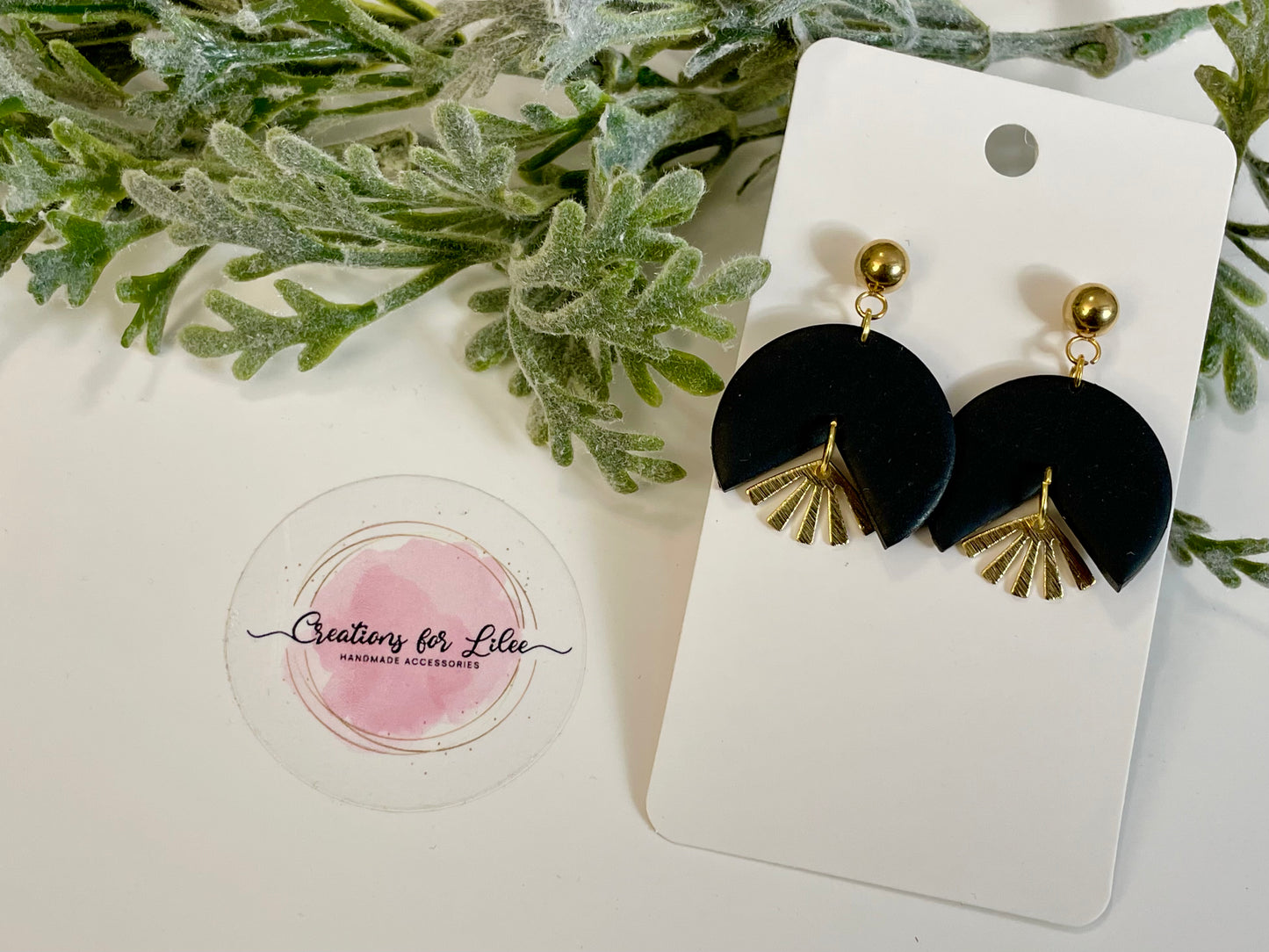 Clay Earrings - Neutral Collection