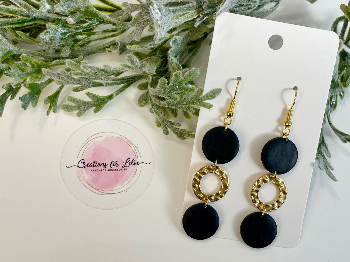 Clay Earrings - Neutral Collection