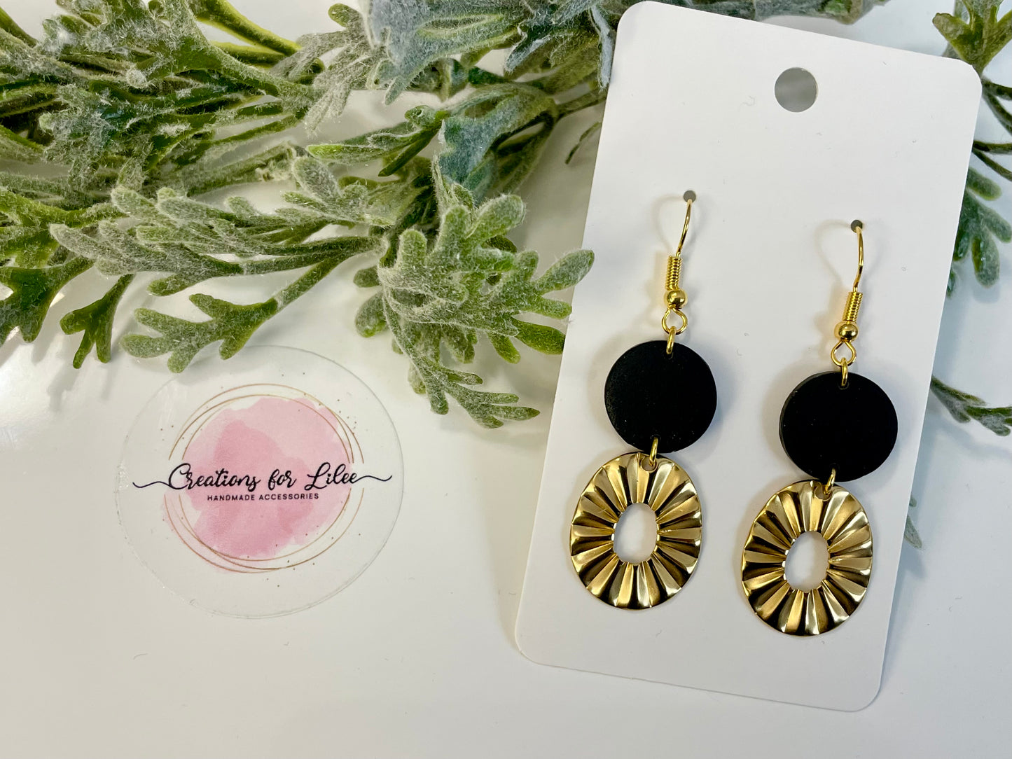 Clay Earrings - Neutral Collection