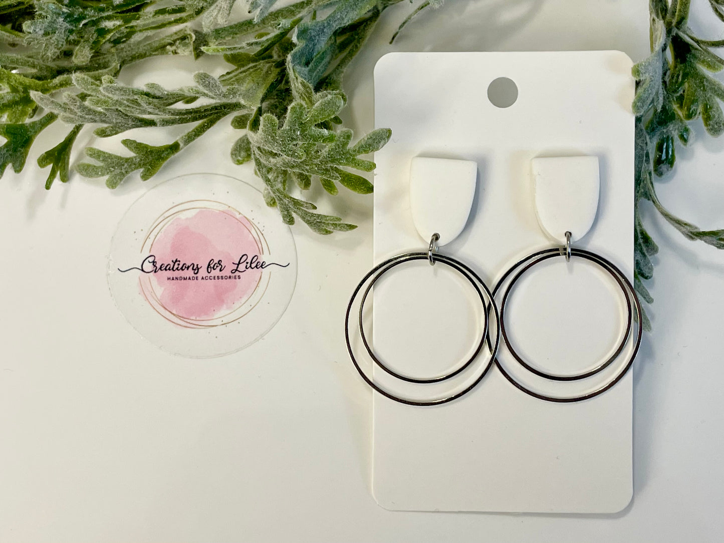 Clay Earrings - Neutral Collection