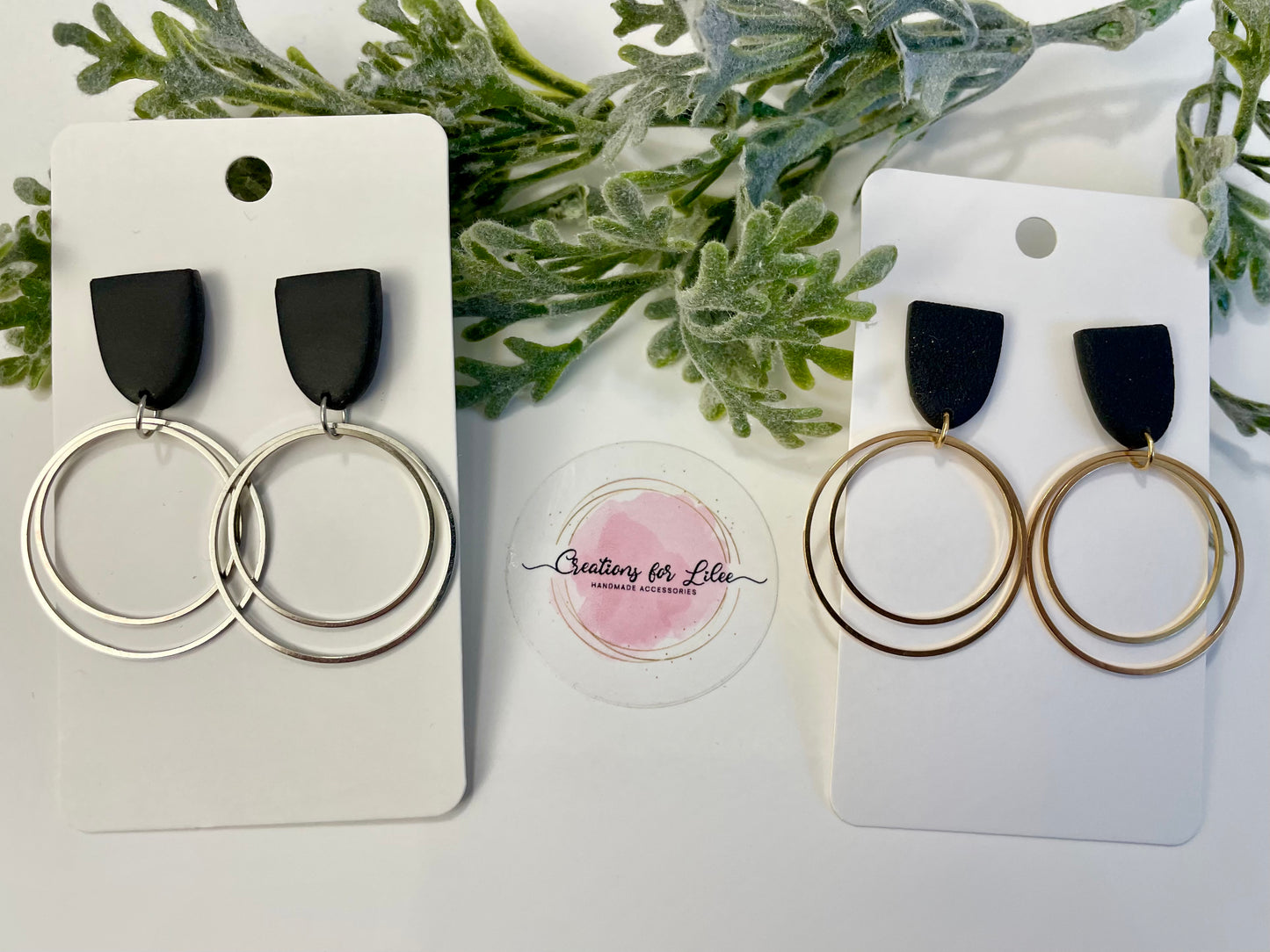 Clay Earrings - Neutral Collection