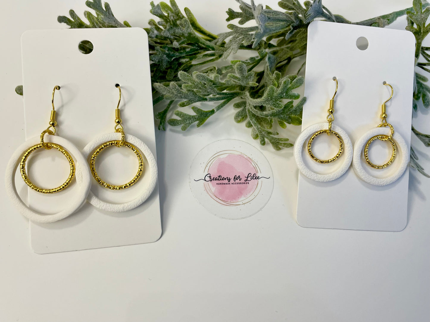 Clay Earrings - Neutral Collection