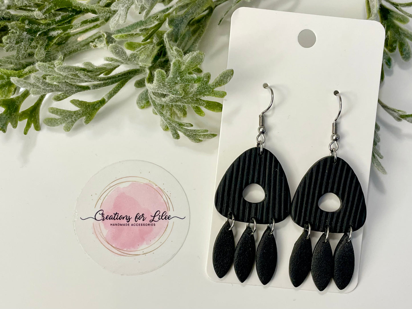 Clay Earrings - Neutral Collection