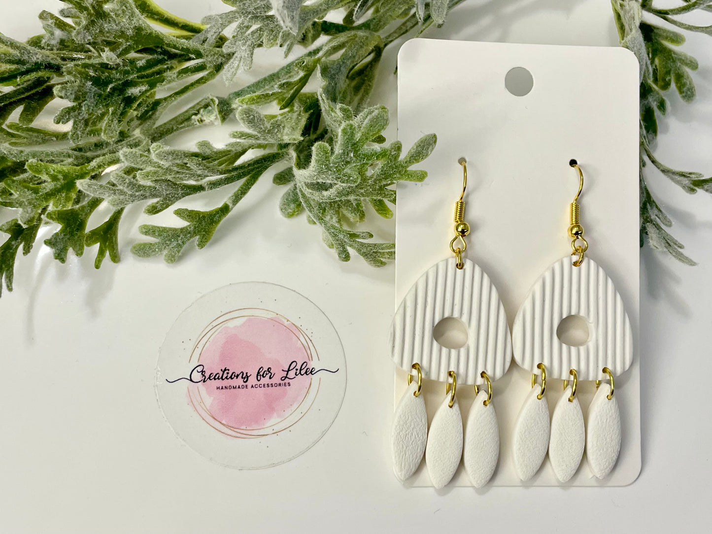 Clay Earrings - Neutral Collection