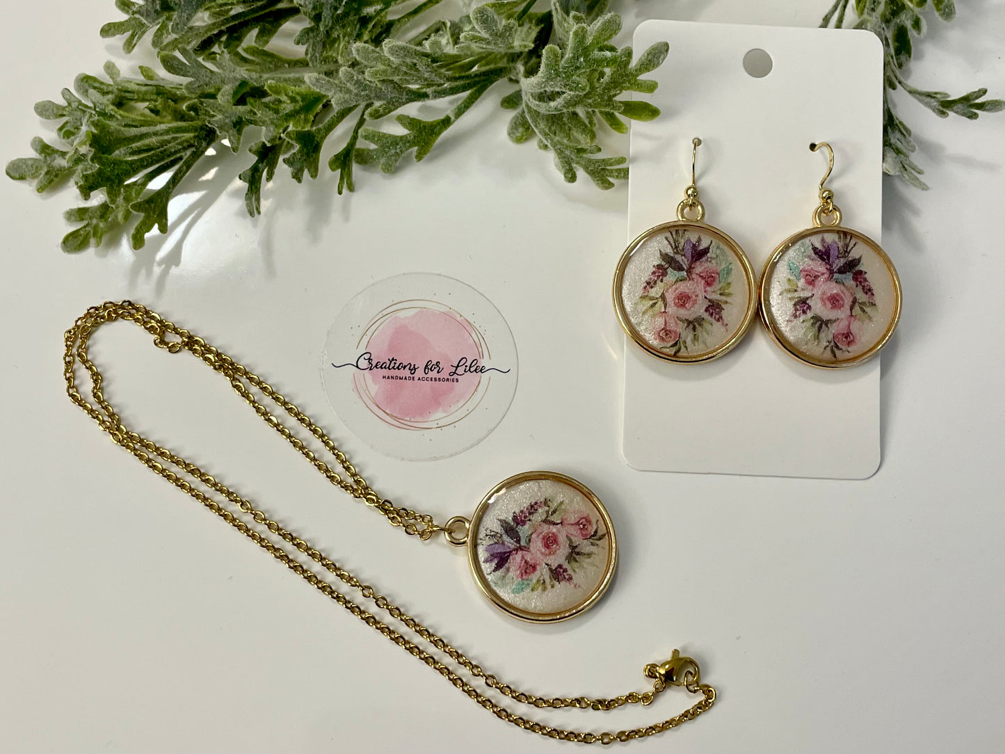 Clay Earrings - Floral Collection