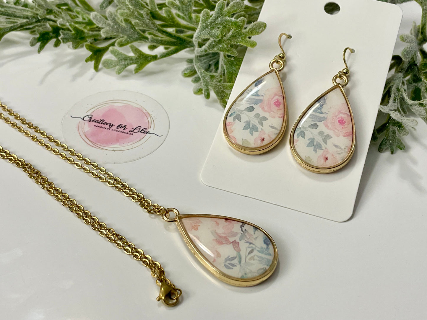 Clay Earrings - Floral Collection