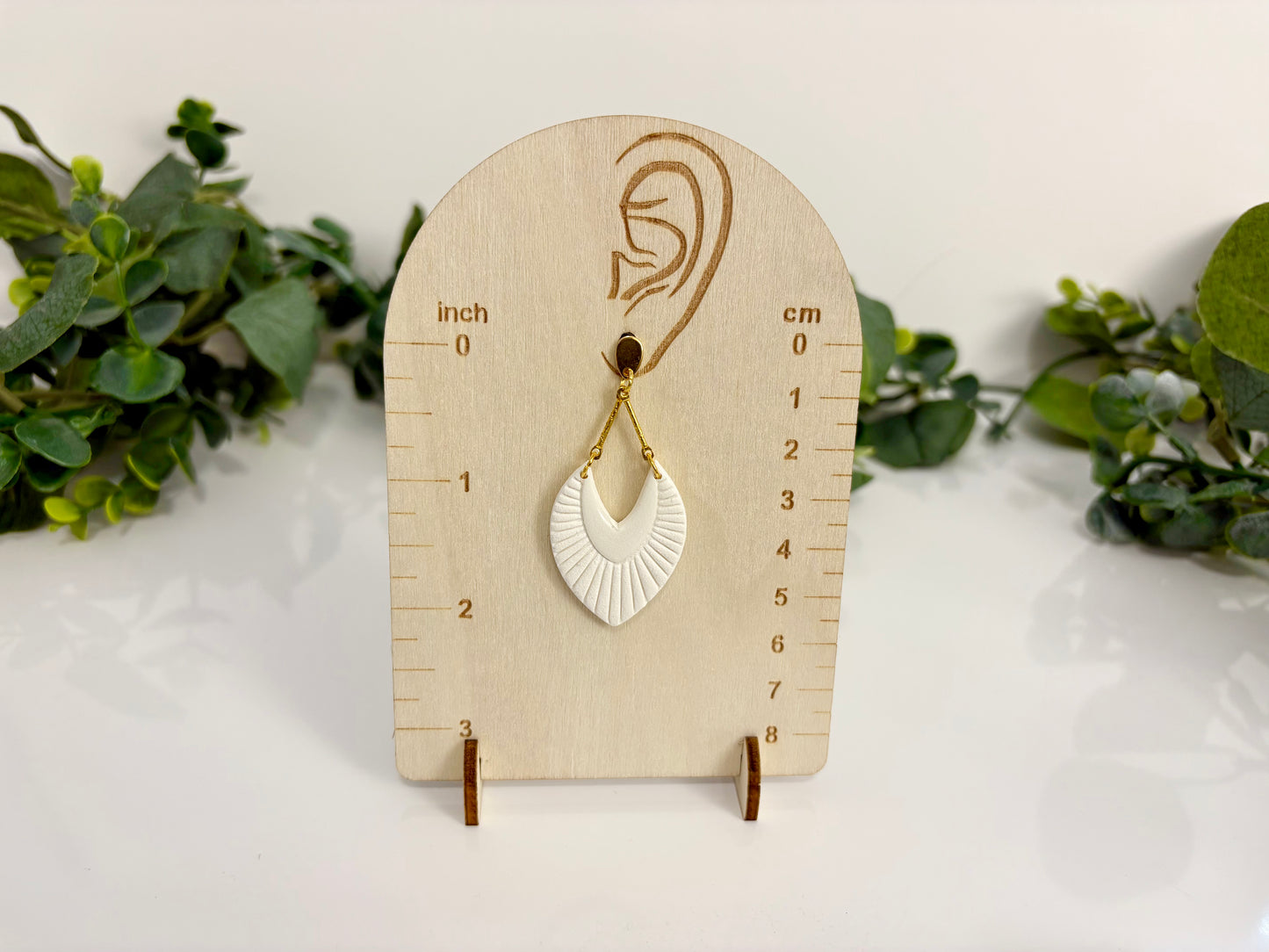 Clay Earrings - Neutral Collection