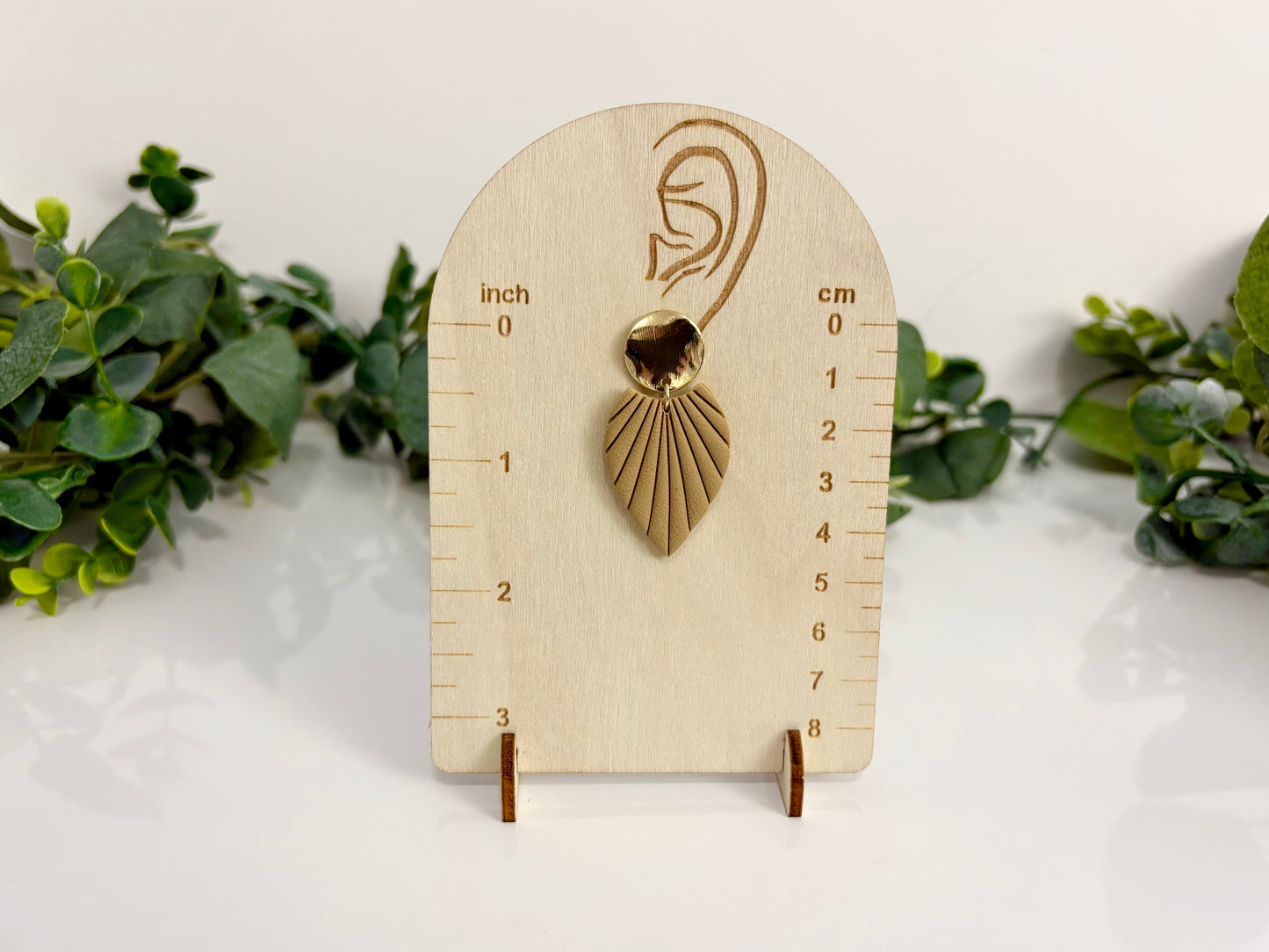 Clay Earrings - Neutral Collection