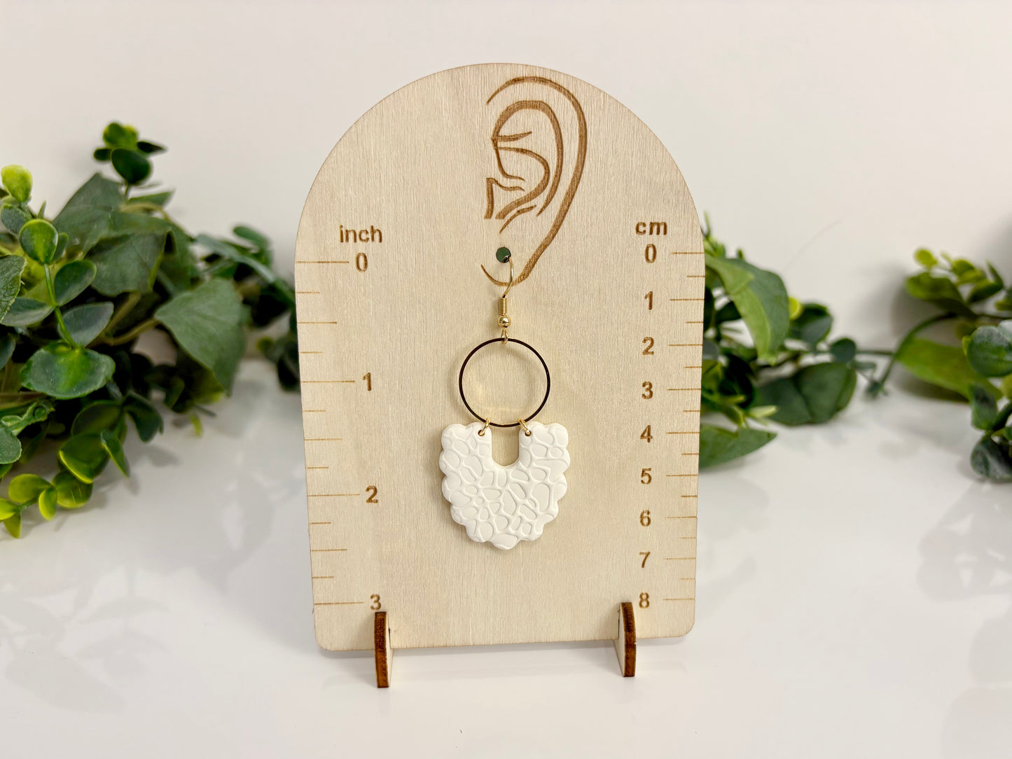 Clay Earrings - Neutral Collection
