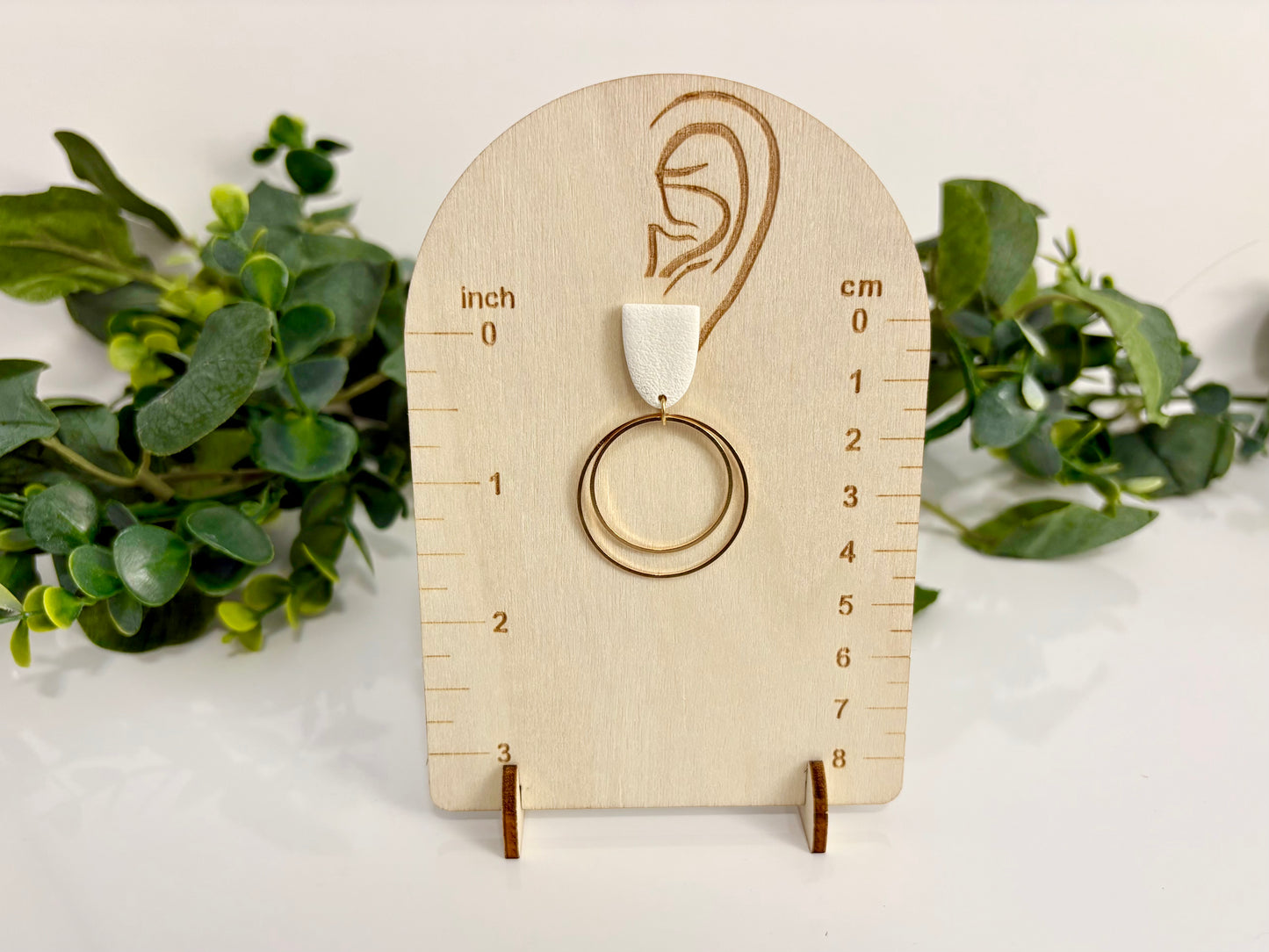 Clay Earrings - Neutral Collection