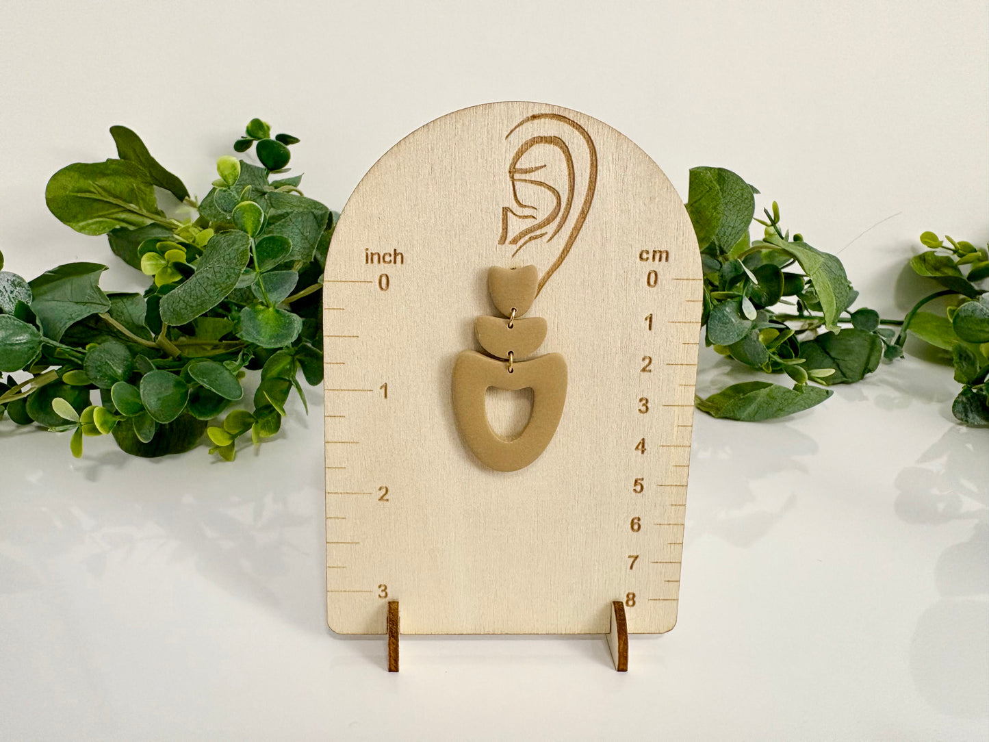 Clay Earrings - Neutral Collection