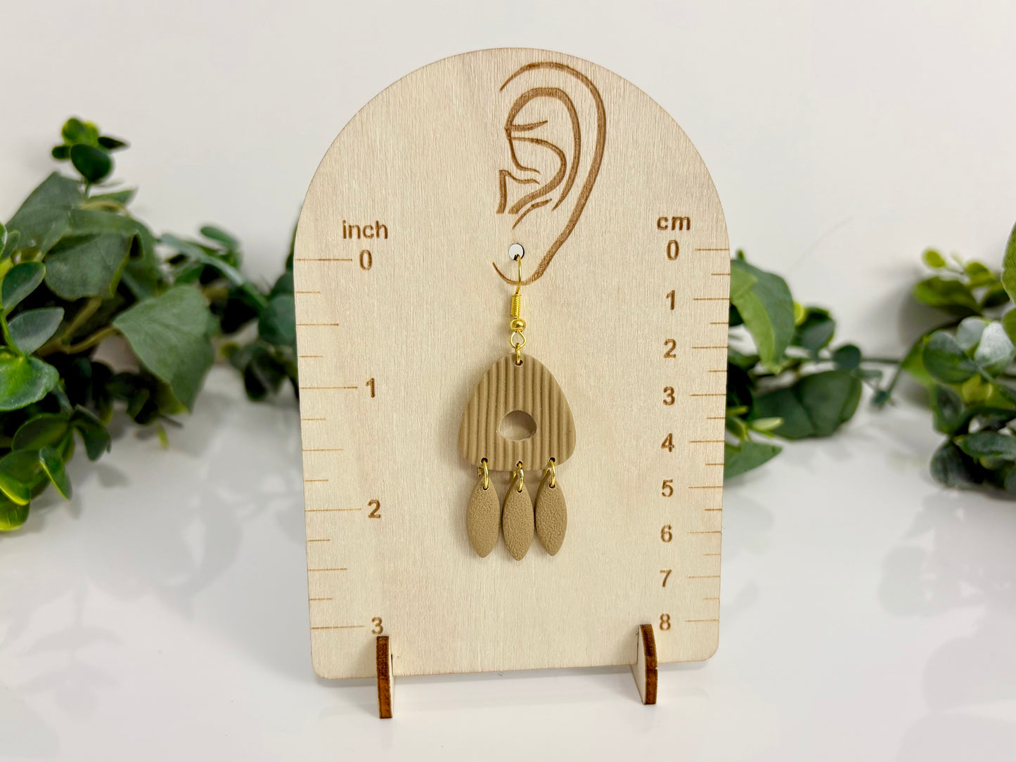 Clay Earrings - Neutral Collection