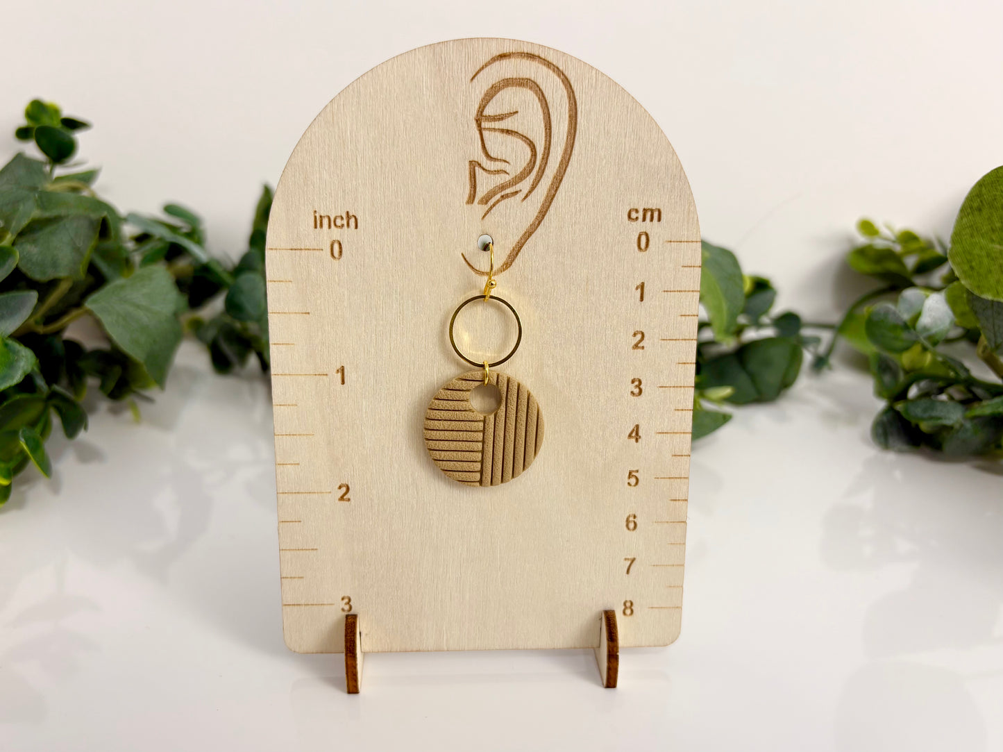 Clay Earrings - Neutral Collection