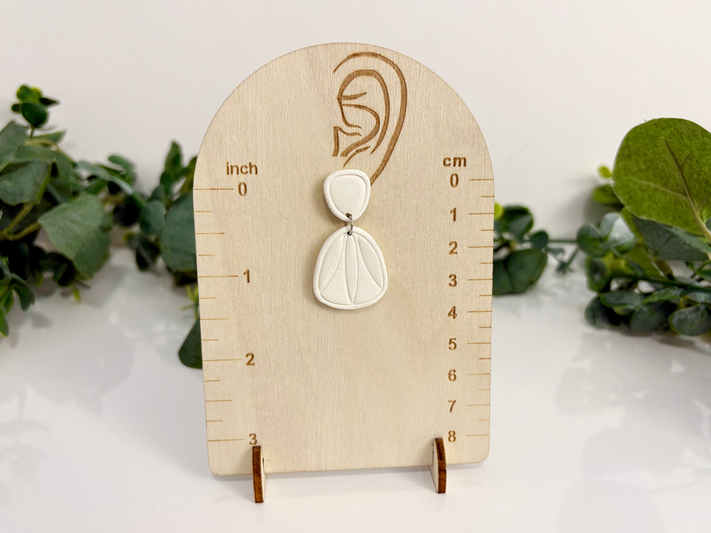 Clay Earrings - Neutral Collection