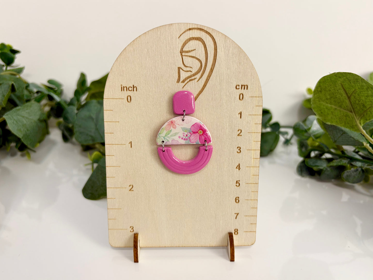 Clay Earrings - Floral Collection