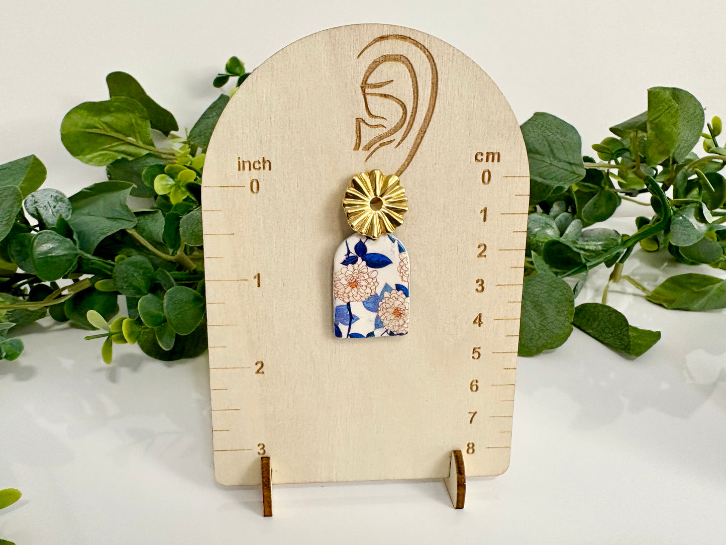 Clay Earrings - Floral Collection