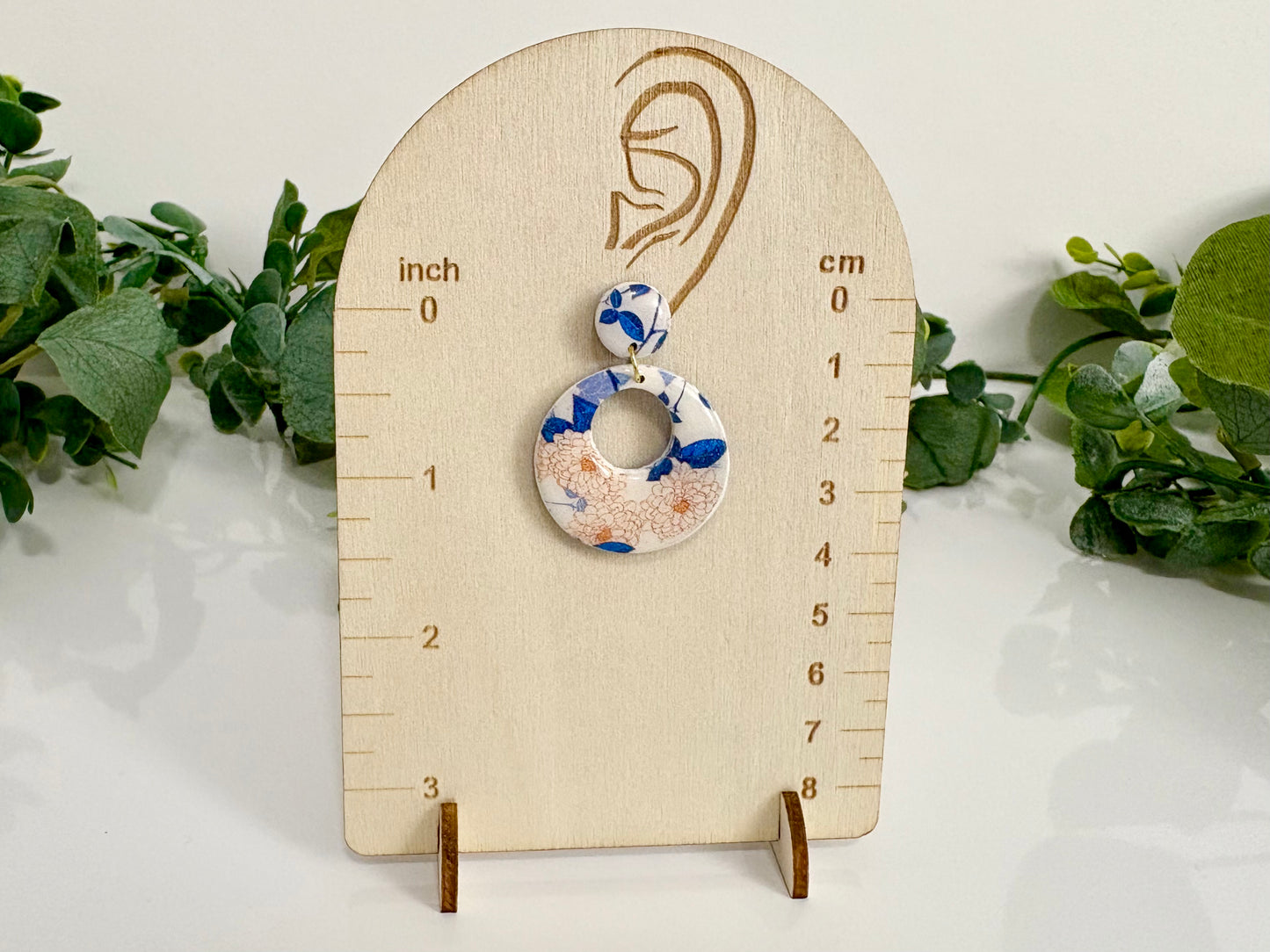 Clay Earrings - Floral Collection