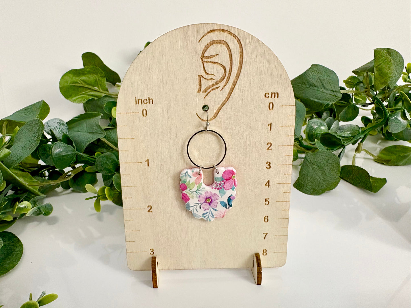 Clay Earrings - Floral Collection