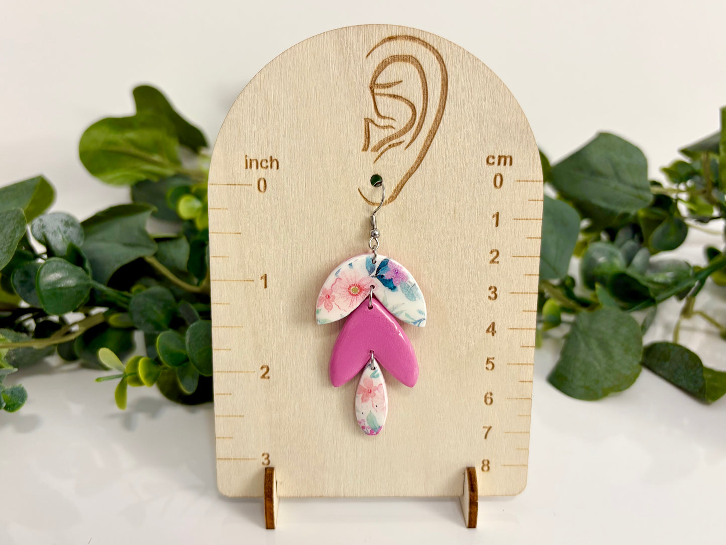 Clay Earrings - Floral Collection