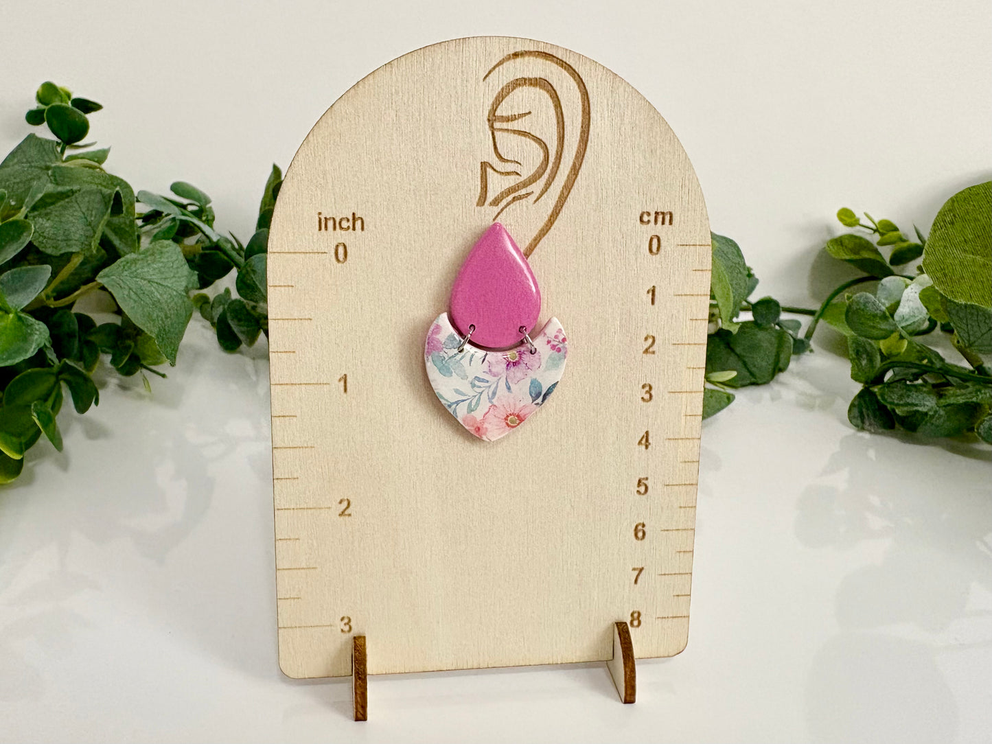Clay Earrings - Floral Collection