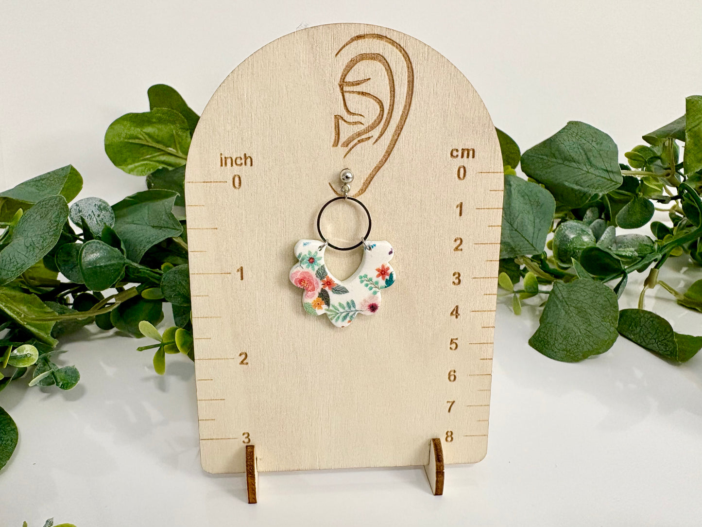 Clay Earrings - Floral Collection