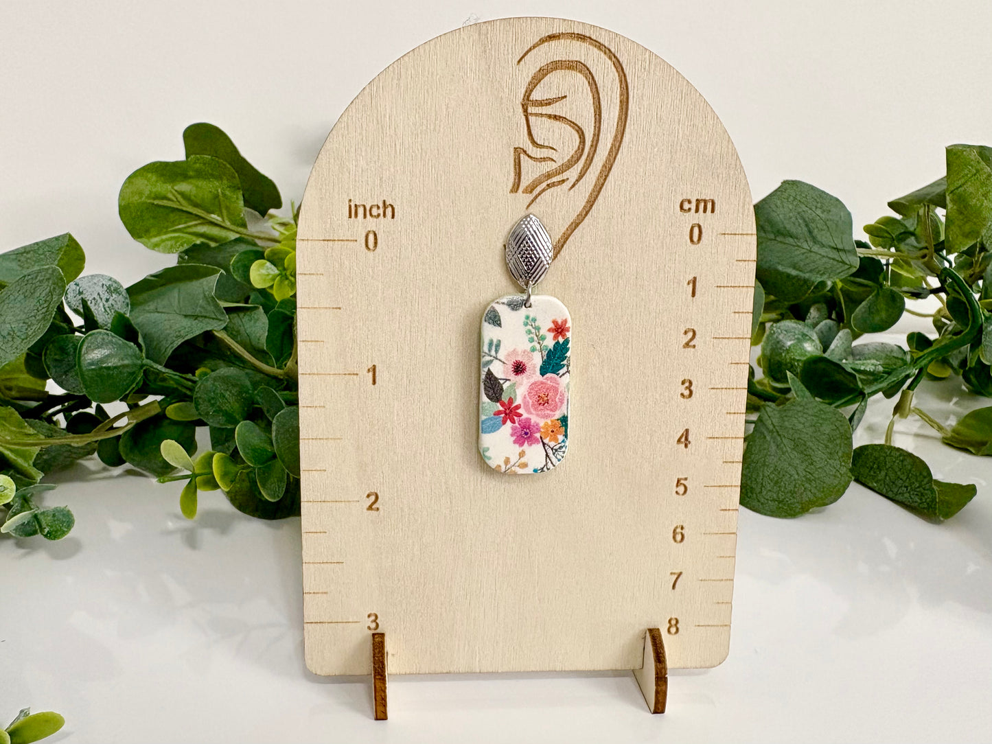 Clay Earrings - Floral Collection