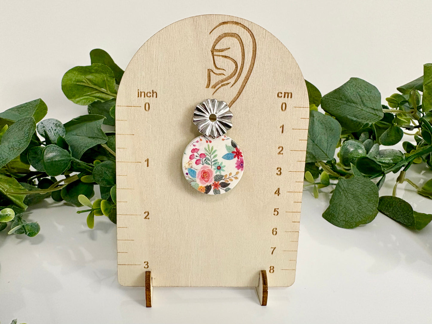 Clay Earrings - Floral Collection
