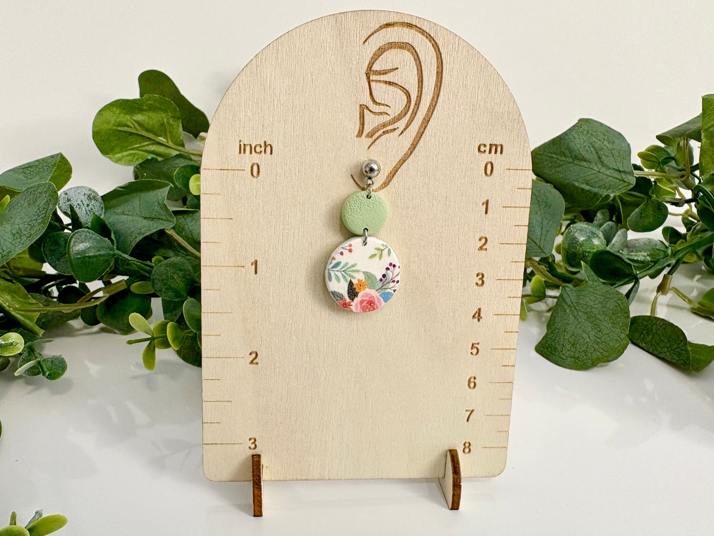 Clay Earrings - Floral Collection