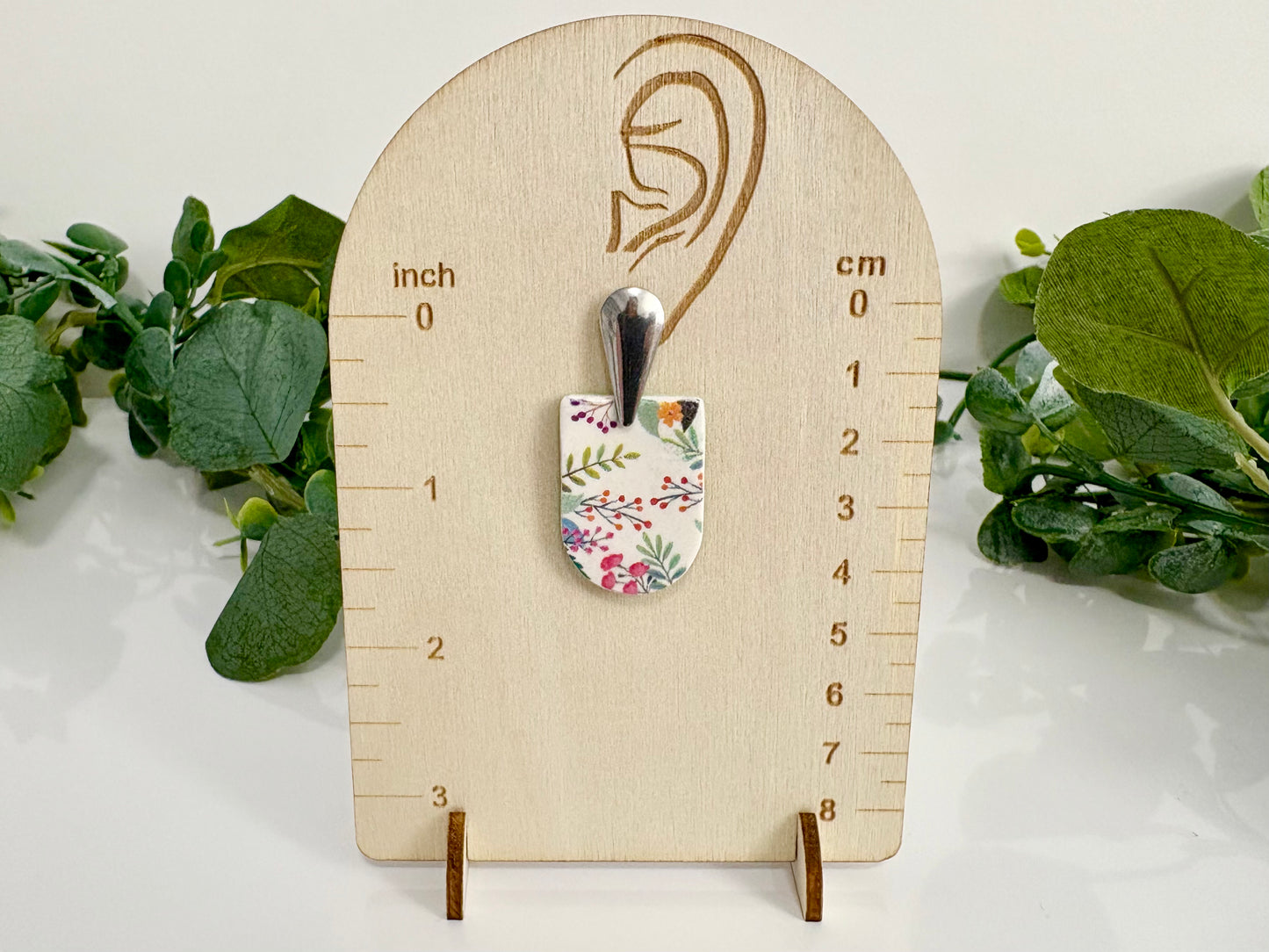 Clay Earrings - Floral Collection
