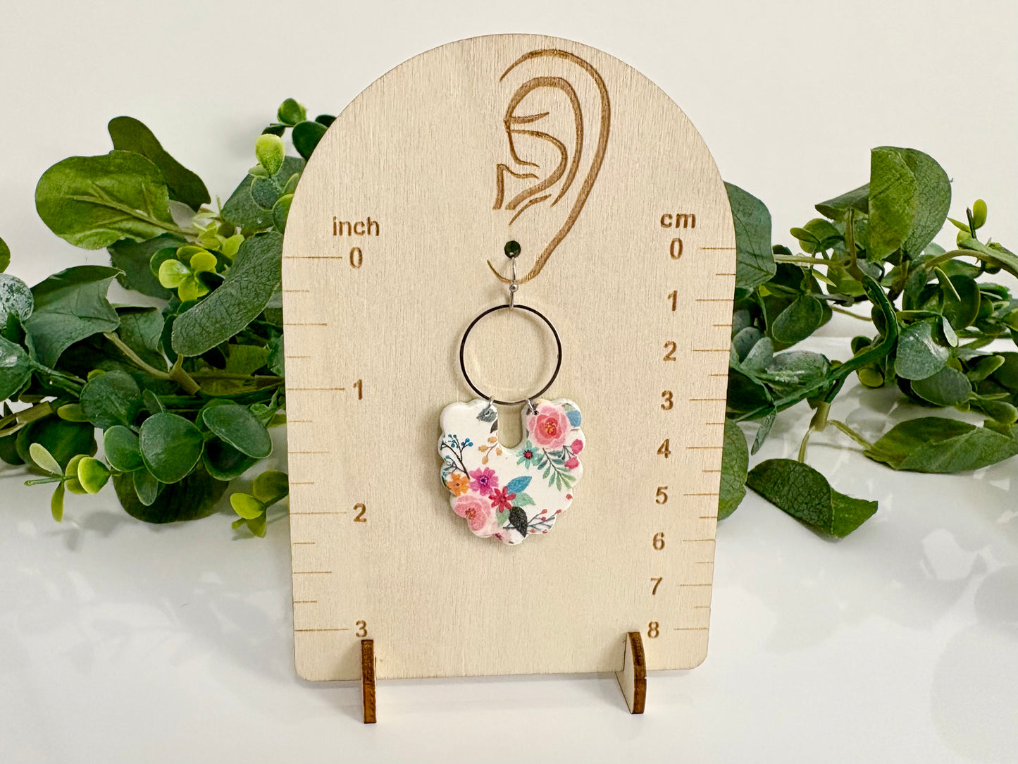 Clay Earrings - Floral Collection