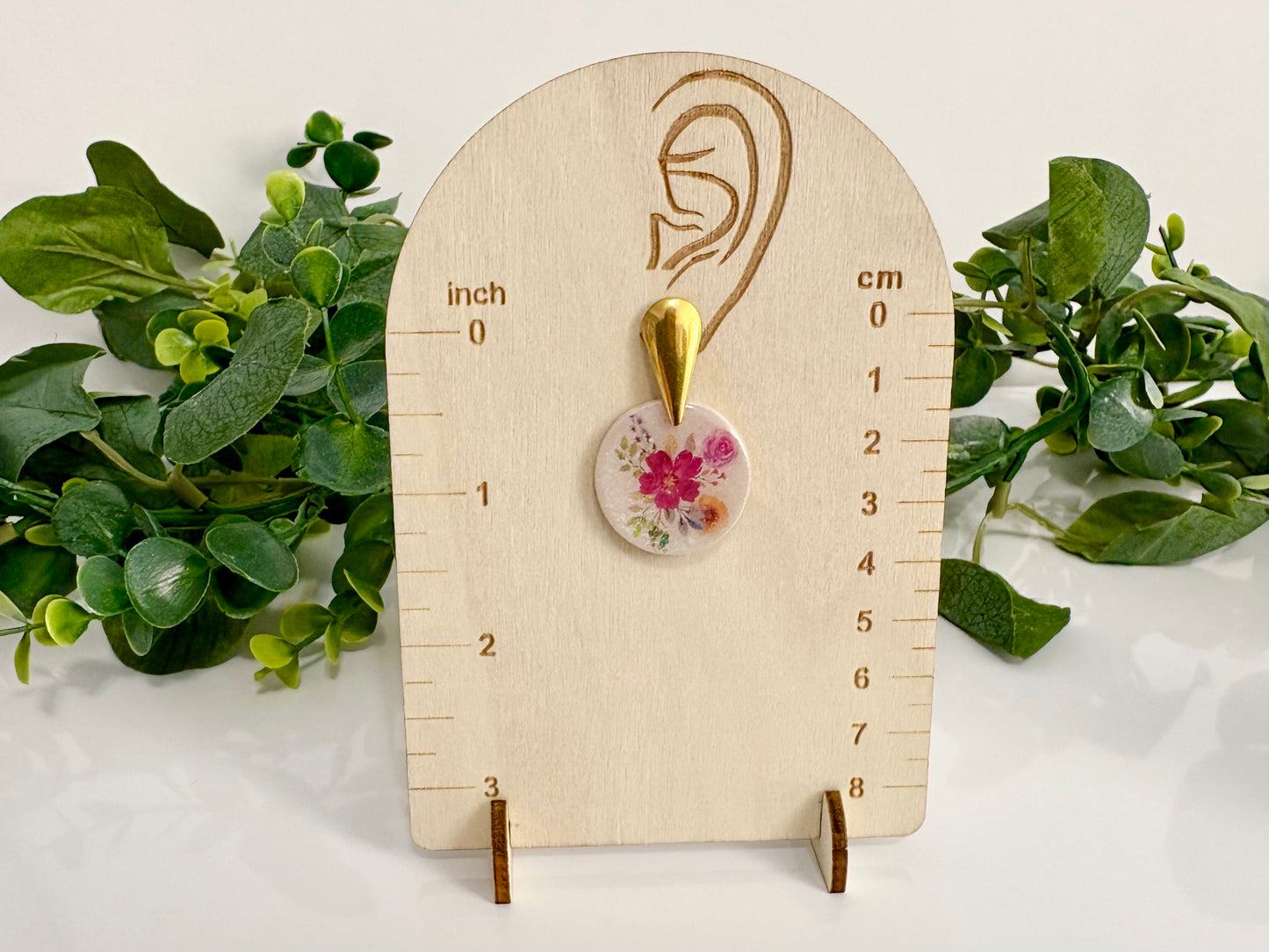 Clay Earrings - Floral Collection