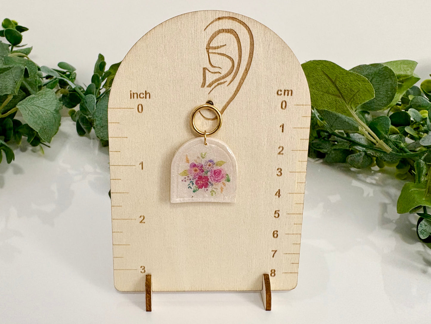 Clay Earrings - Floral Collection